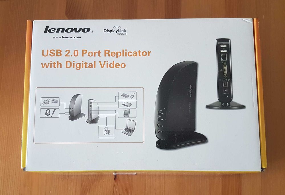 Stacja dokująca / replikator portów Lenovo 0A33943 [Wysyłka]