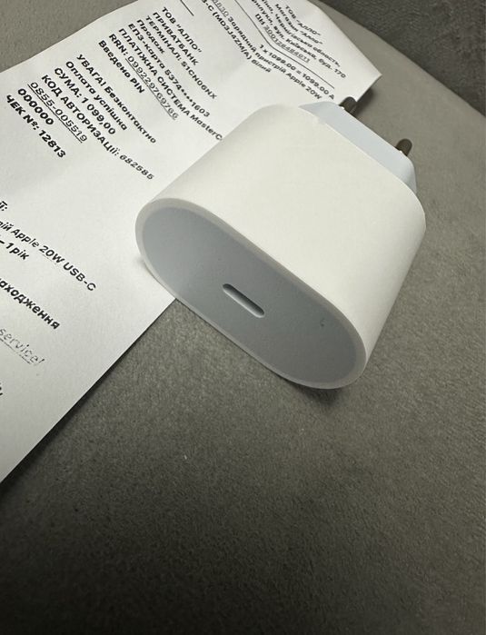 Блочок блок адаптер 20W зарядка на айфон сетевой 20W Apple iphone type