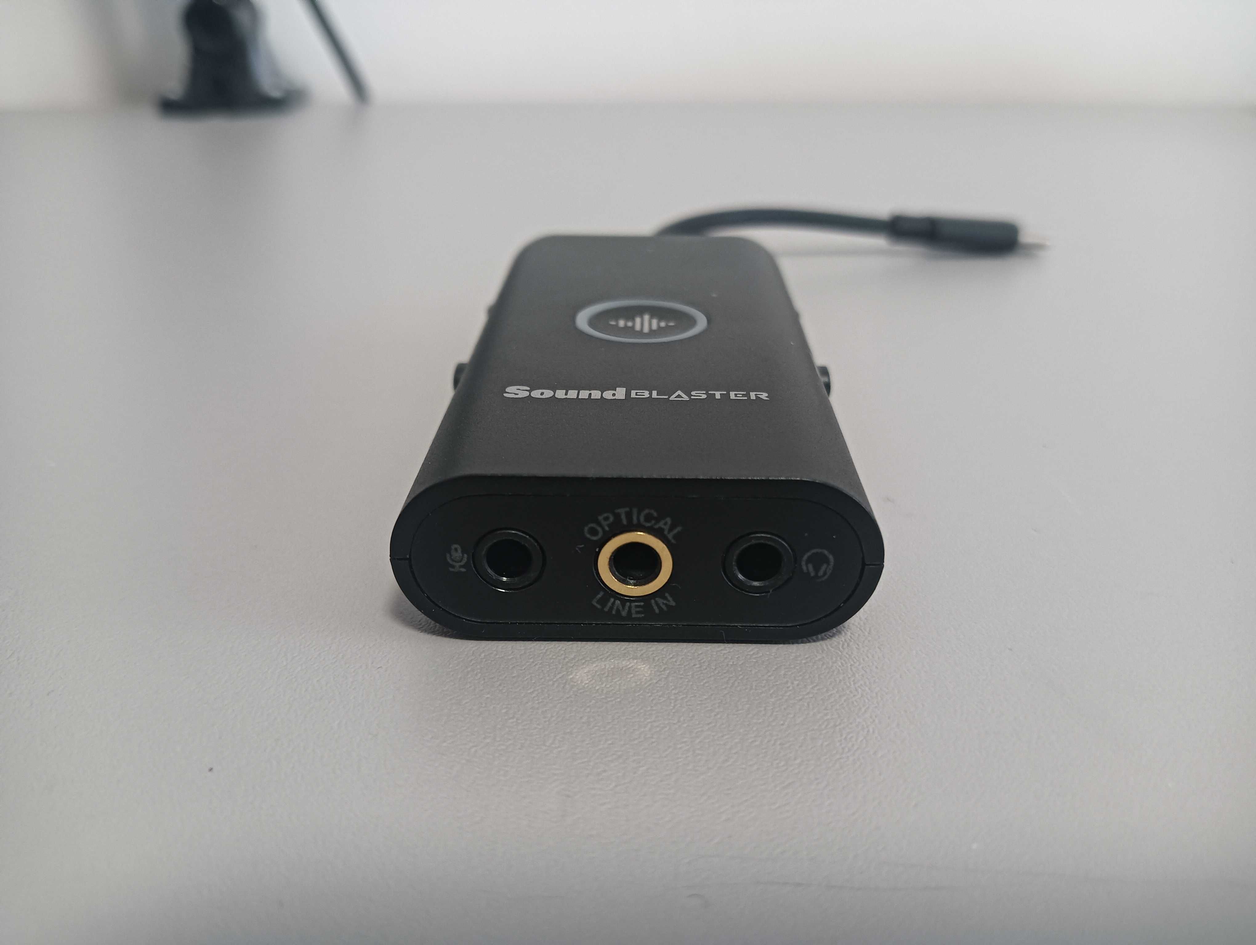 USB DAC/AMP Creative Sound Blaster G3 para consolas e PC's