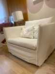Poltrona branca ikea