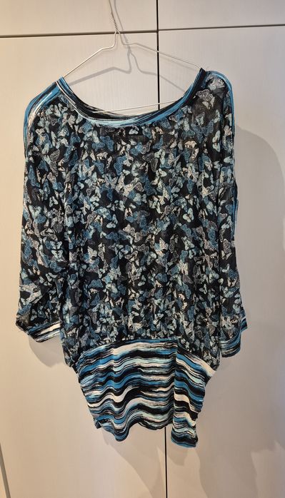 Niebiesko-szara tunika