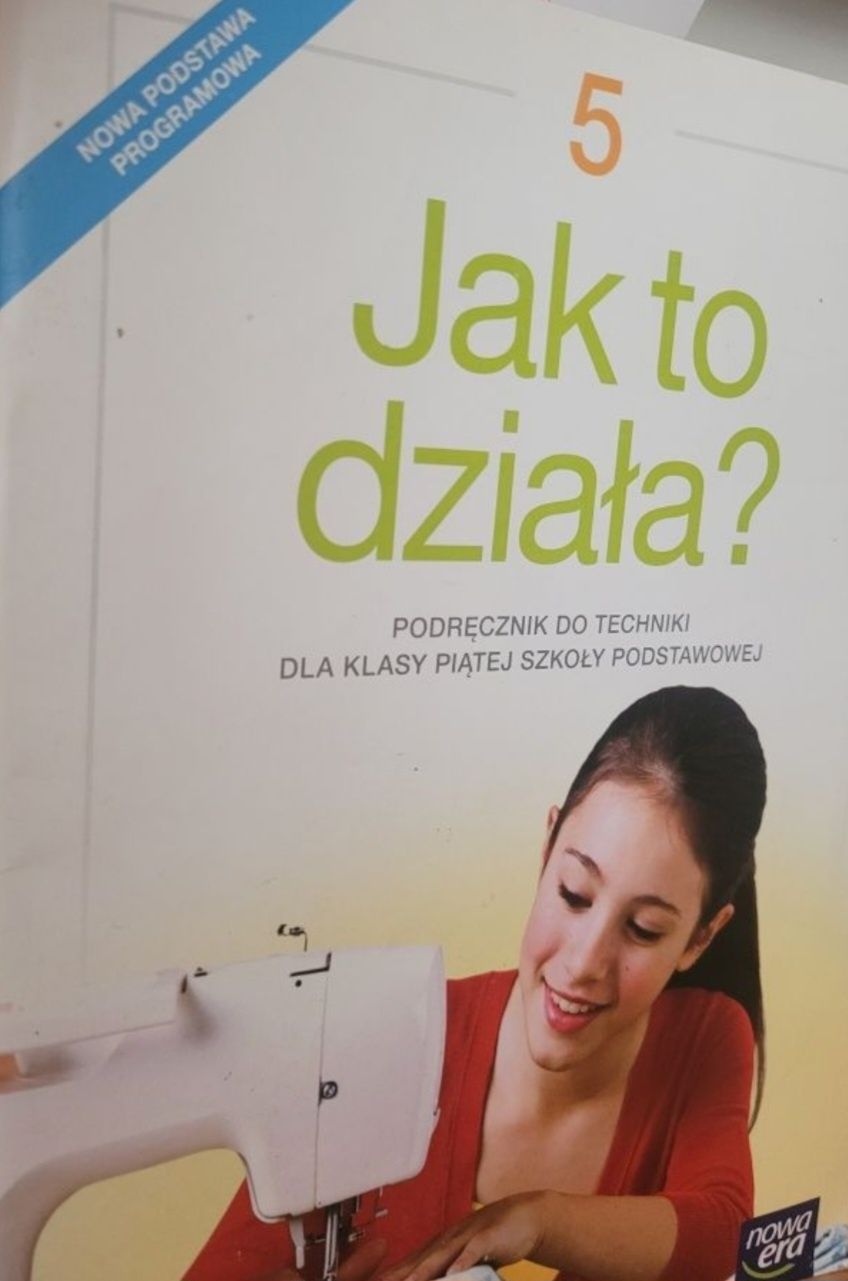 Używany podręcznik do techniki dla klasy 5