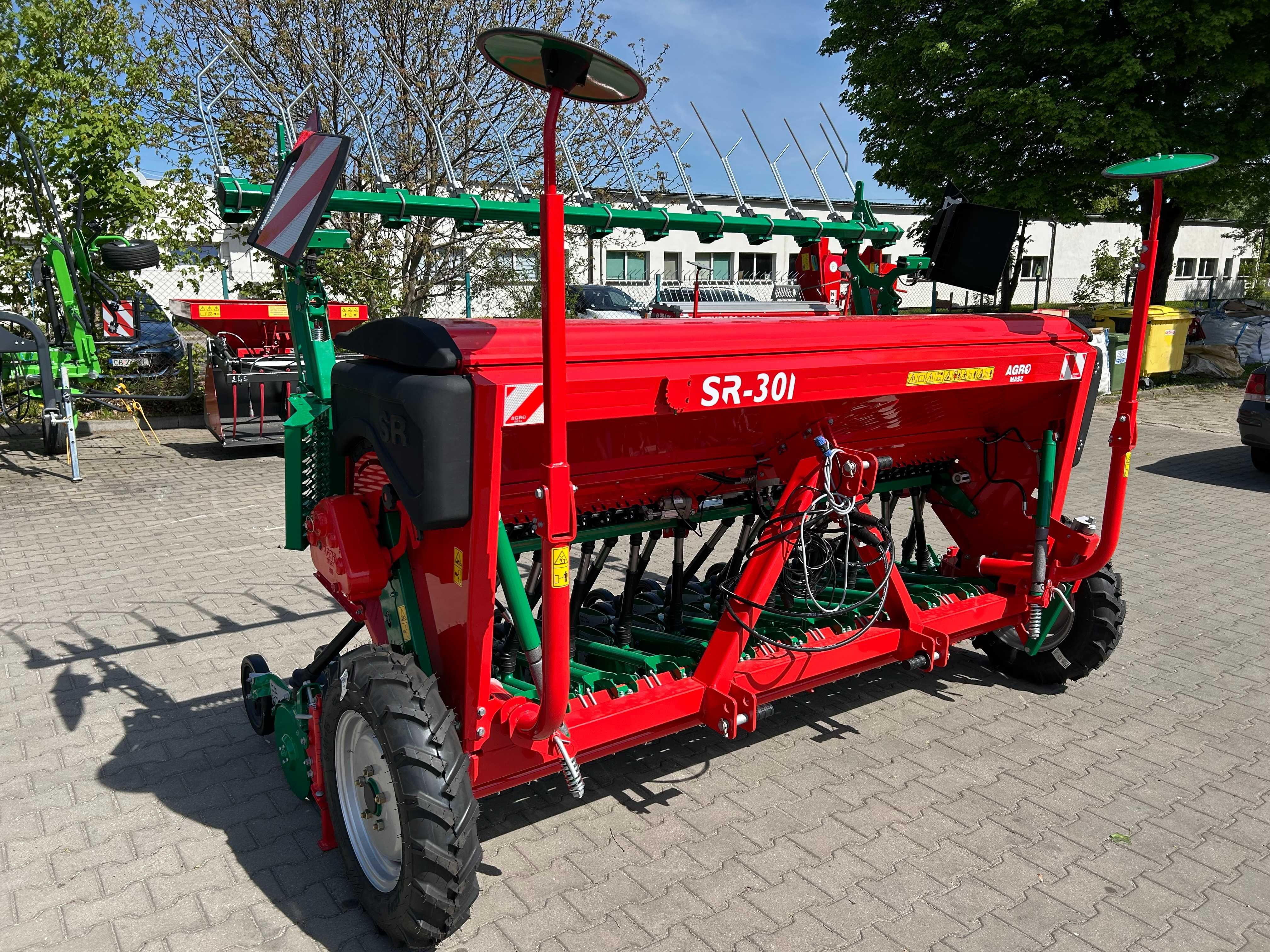 Siewnik Zbożowy talerzowy Agro-Masz SR 301