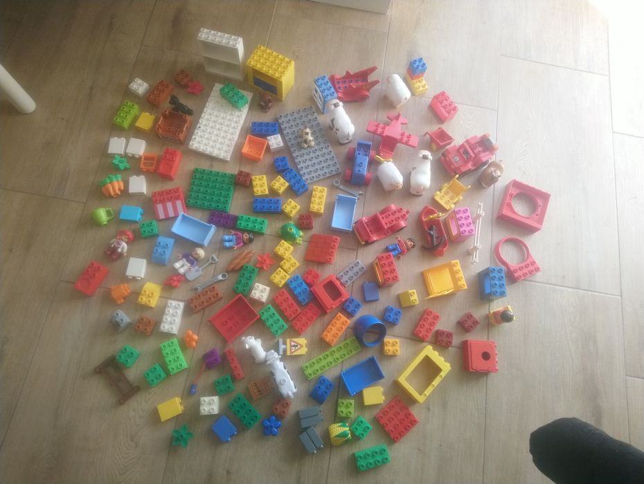 Lego duplo mix duzy zestaw