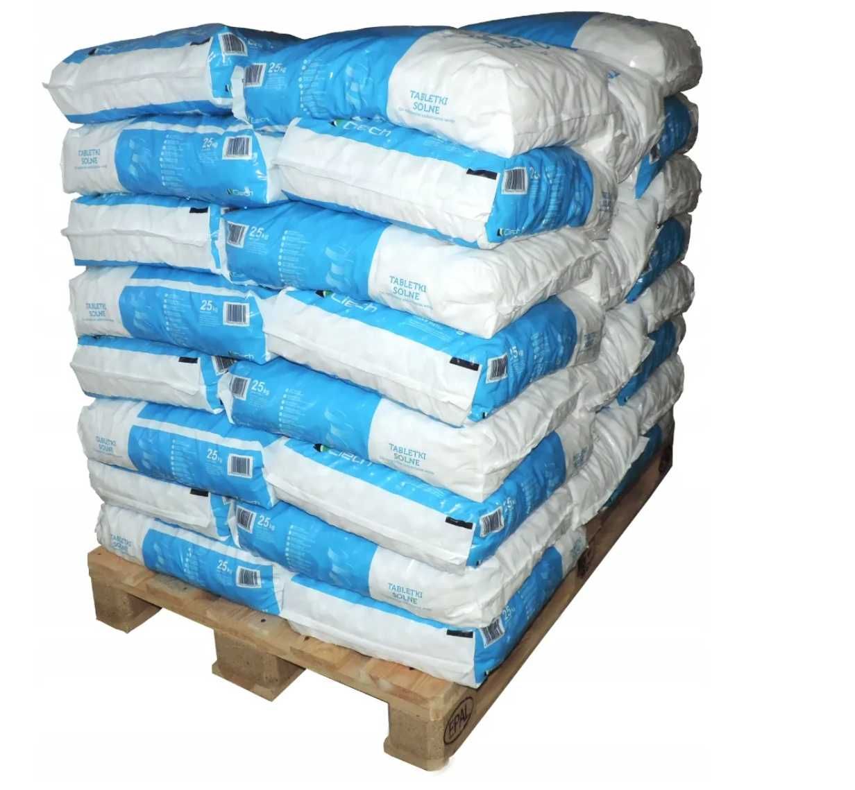 Sól tabletki solne zmiękczacz wody 40x25KG CIECH QEMETICA 1000KG