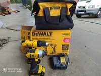 Zestaw DeWalt DCF885 i DCD 771 20V/20V Wkrętarka udarowa i wkrętarka