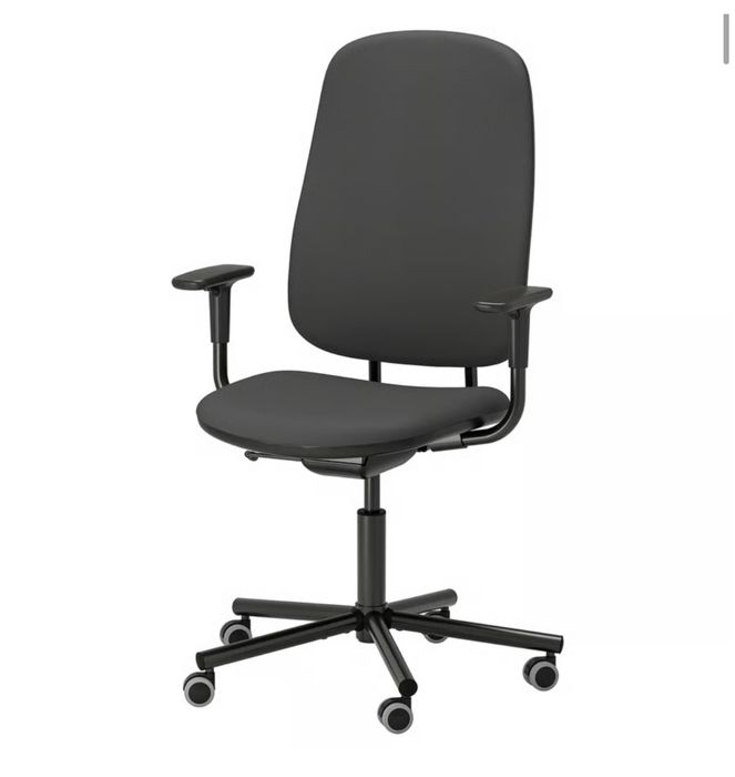 Krzesło biurowe gamingowe SMÖRKULL z IKEA – jak nowe!
