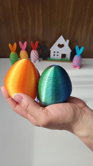 Подарунки антистрес кролик нічник декор з 3д друк пружинки