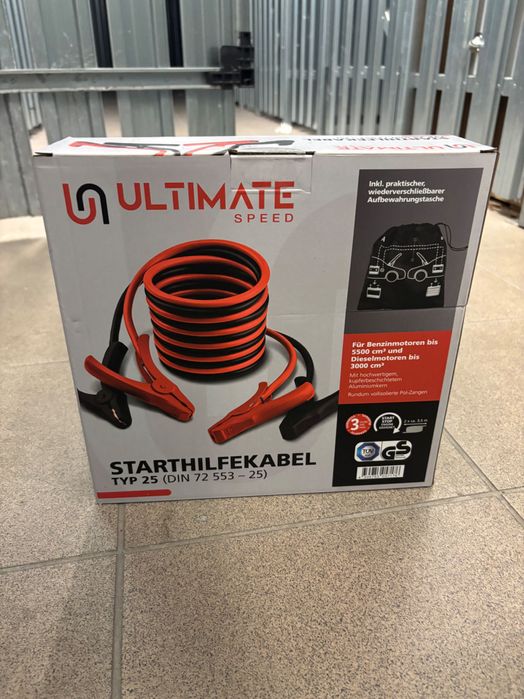 Ultimate Speed - kable rozruchowe 3m