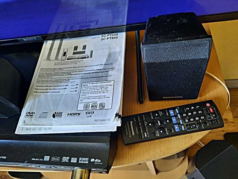 Kino domowe Panasonic model SC-PT550