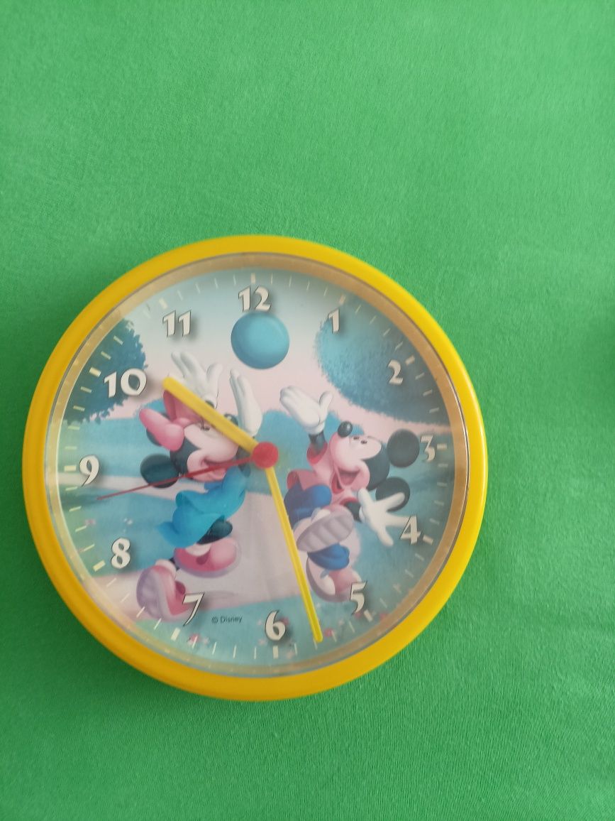Zegar na ścianę dziecięcy myszka Miki