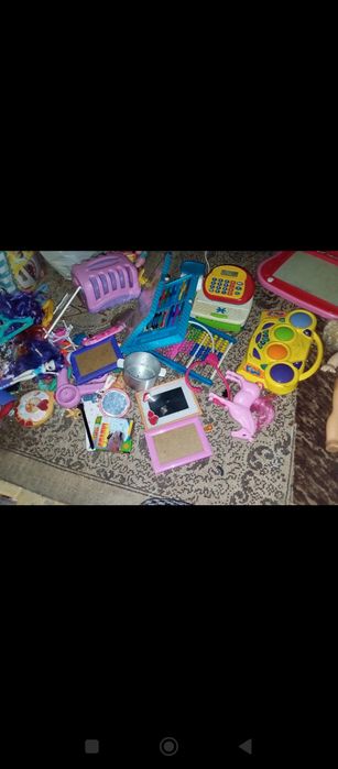 Duży zestaw zabawek