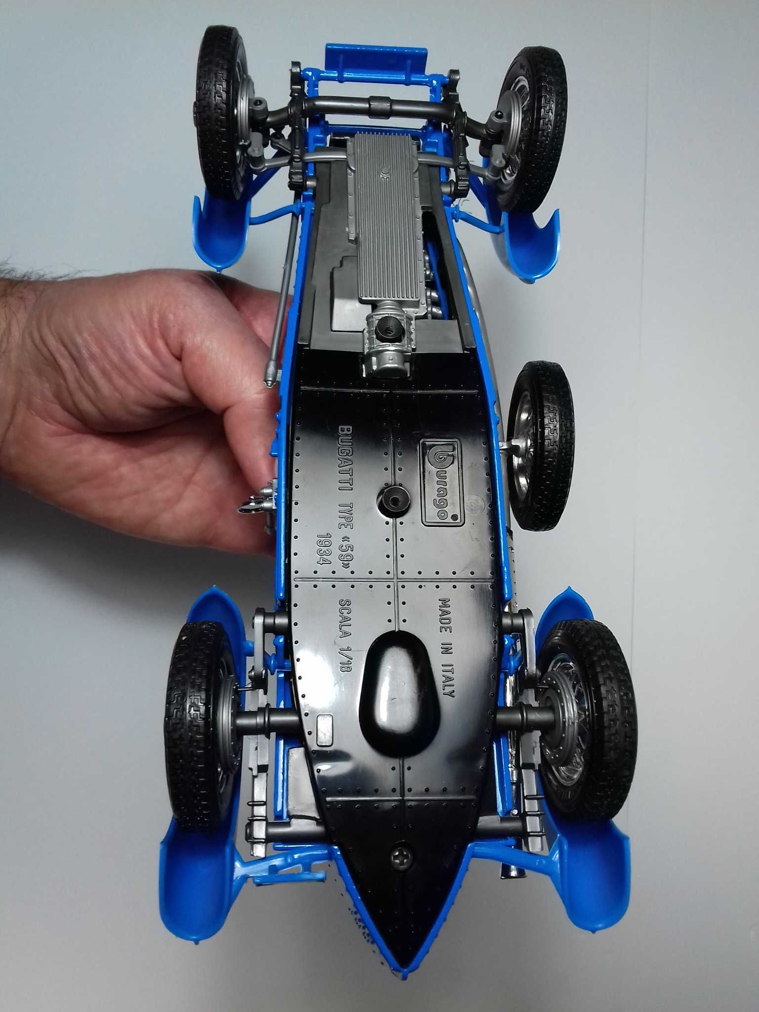 Burago 1:18 - Bugatti Type 59 de 1934 - made in Italy