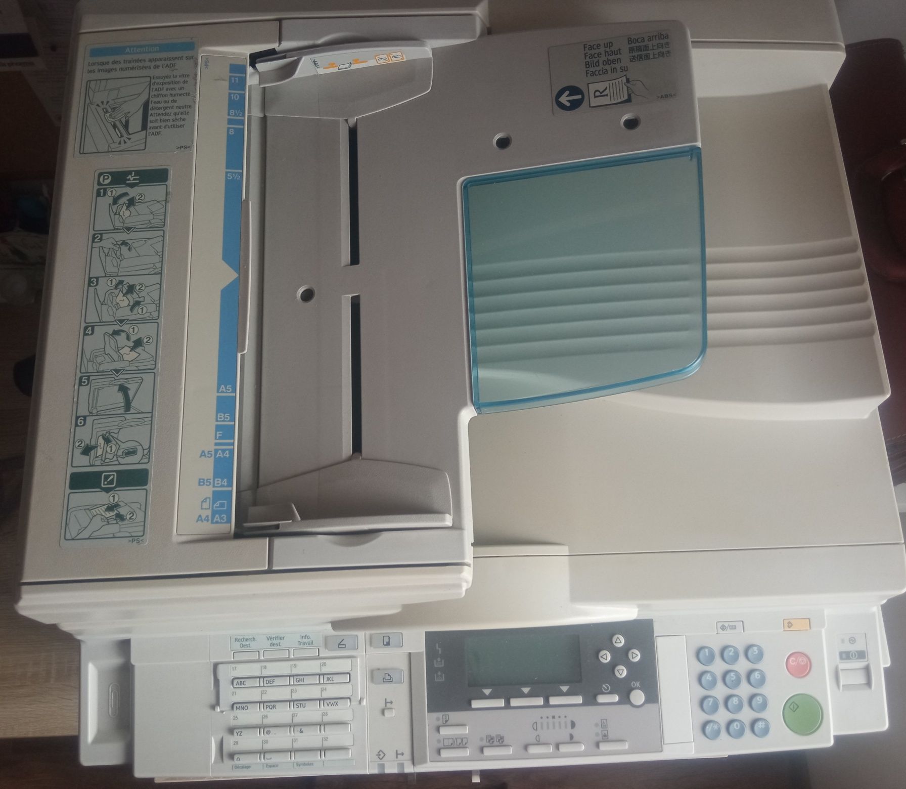 Kserokopiarka nashuatec DSm620d