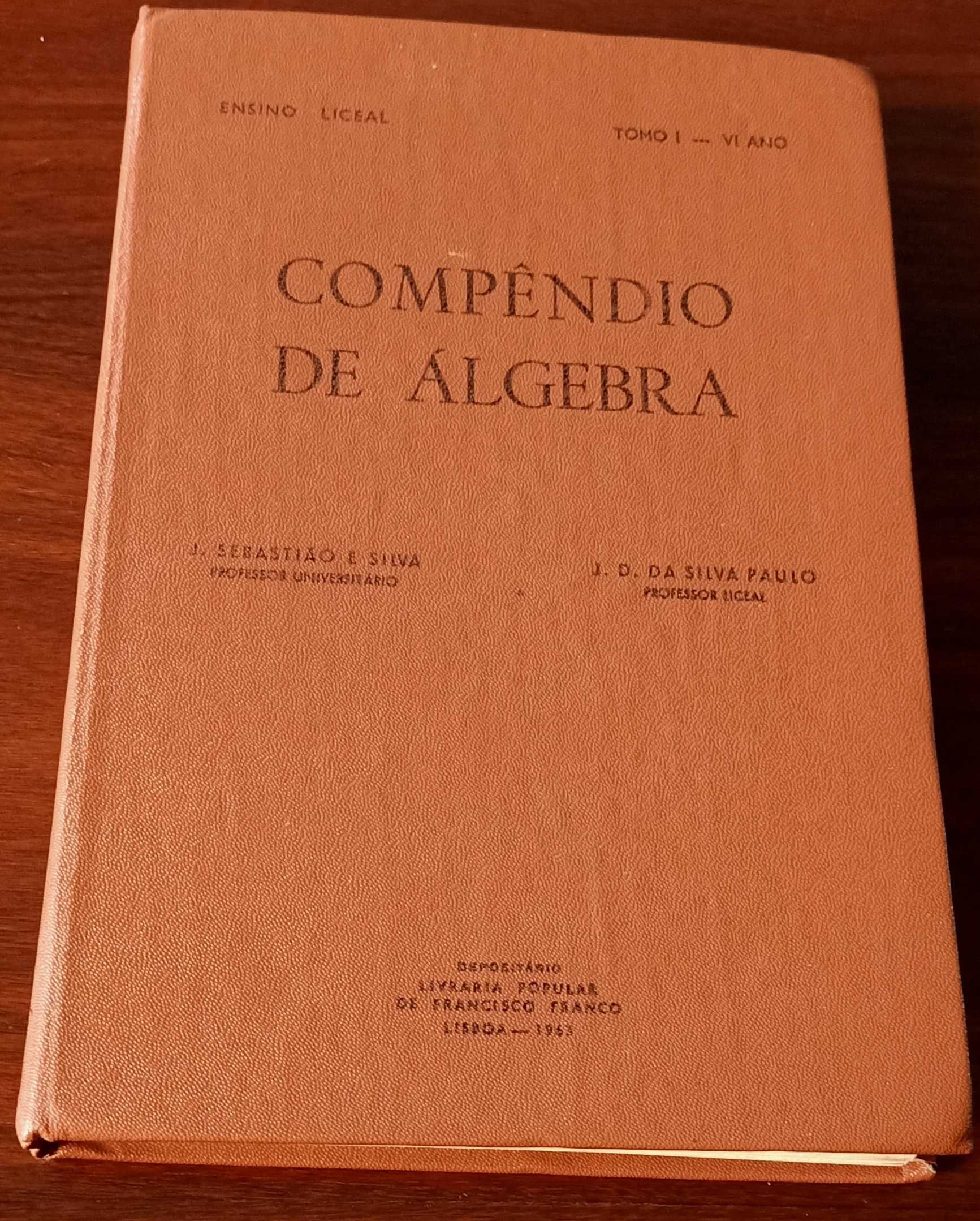 Compêndio de Álgebra - TOMO I – VI ANO de Sebastião e Silva