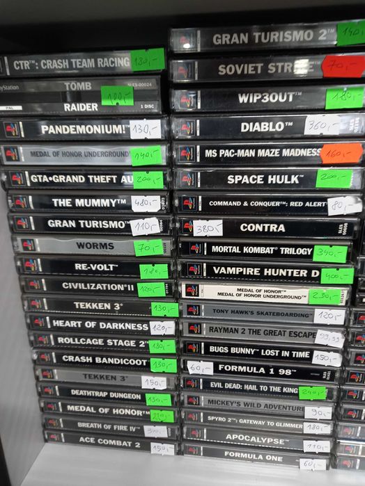 Gry na psx playstation 1 stan kolekcjonerski sklep gwarancja