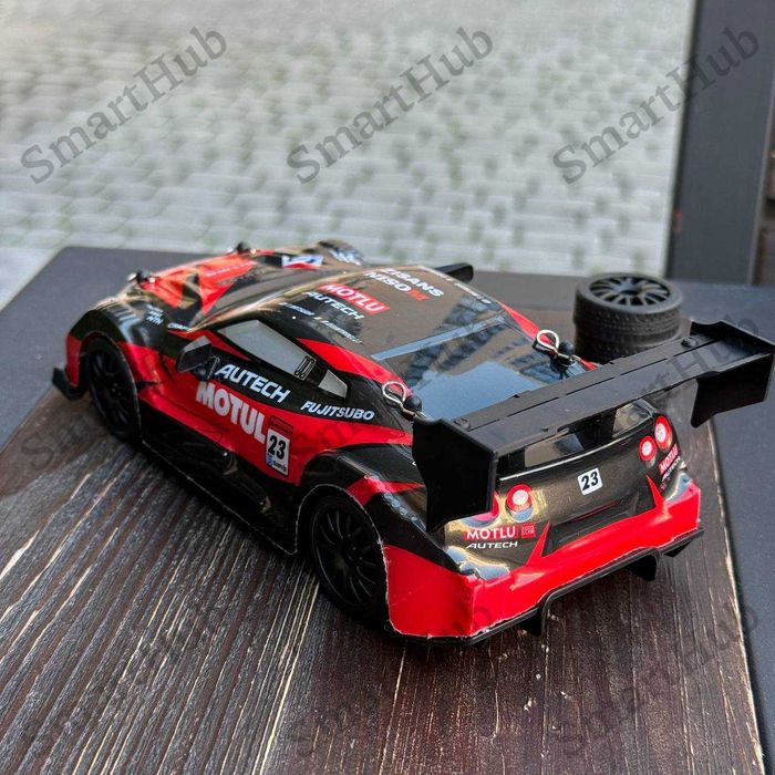 Дрифт машинка на радиоуправлении Nissan GTR Nitro Красная