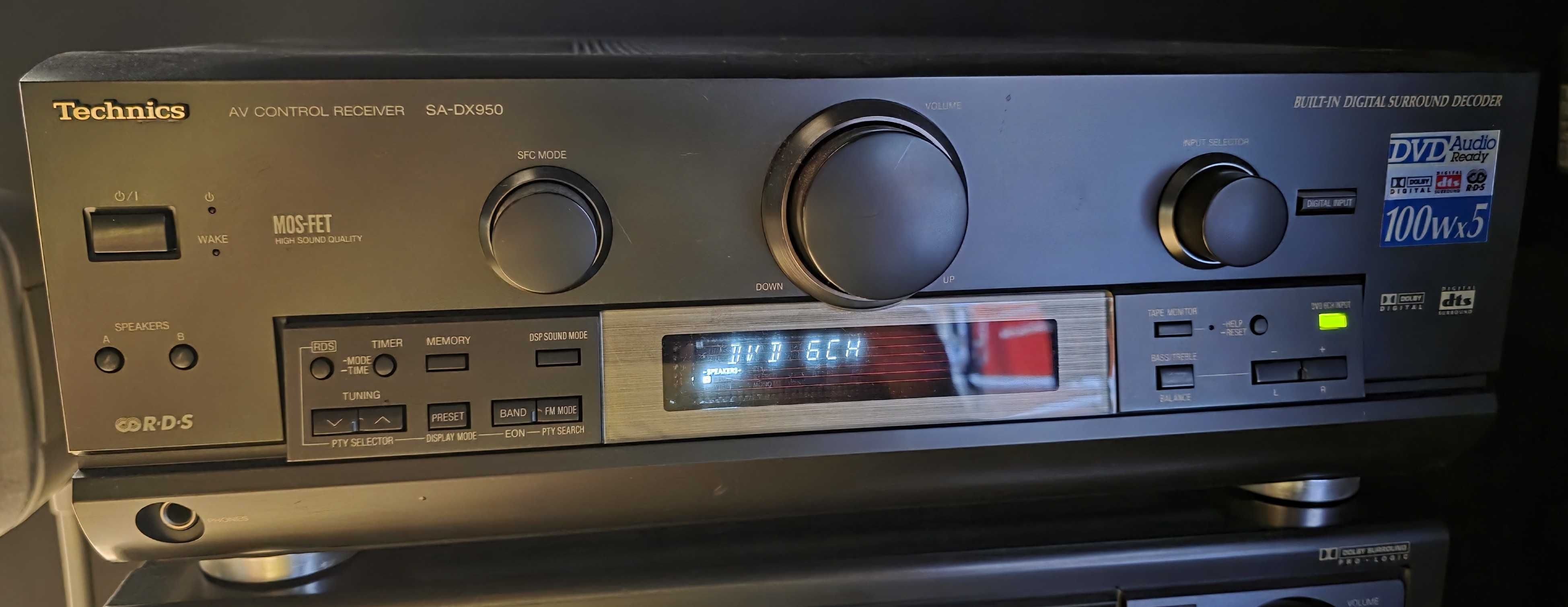 Amplituner Technics SA-DX950 w pełni sprawny ładny stan wysyłka
