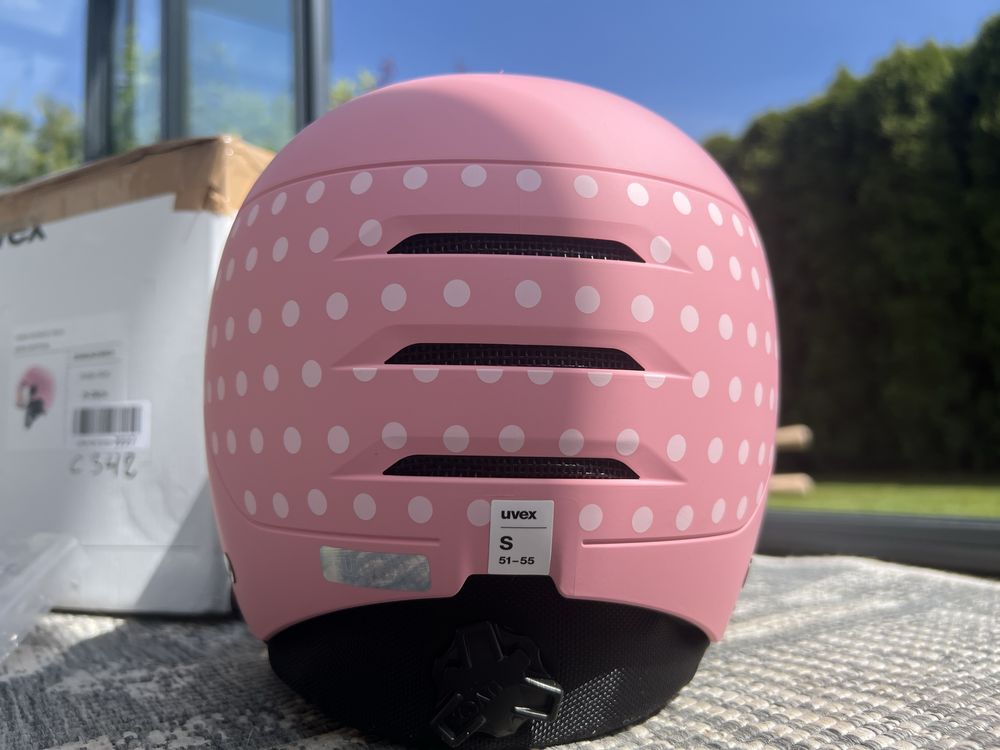 Kask snowboard narty uvex rocket jr visior S 51-55