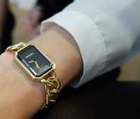 швейцарские оригинальные часы Chanel Premier watch gold tone metal