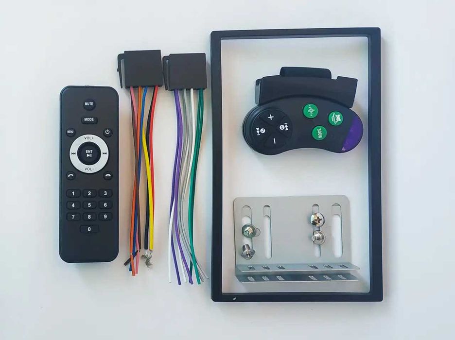 Автомагнитола 2DIN Pioneer 7022 Bluetooth/FM/USB/ Пульт на Руль/ Slim