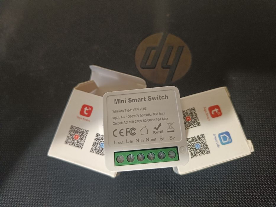 Реле модуль мониторинг Aubess wifi 16A 2ШТ