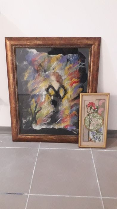 Картина в рамке гобелен 42×82