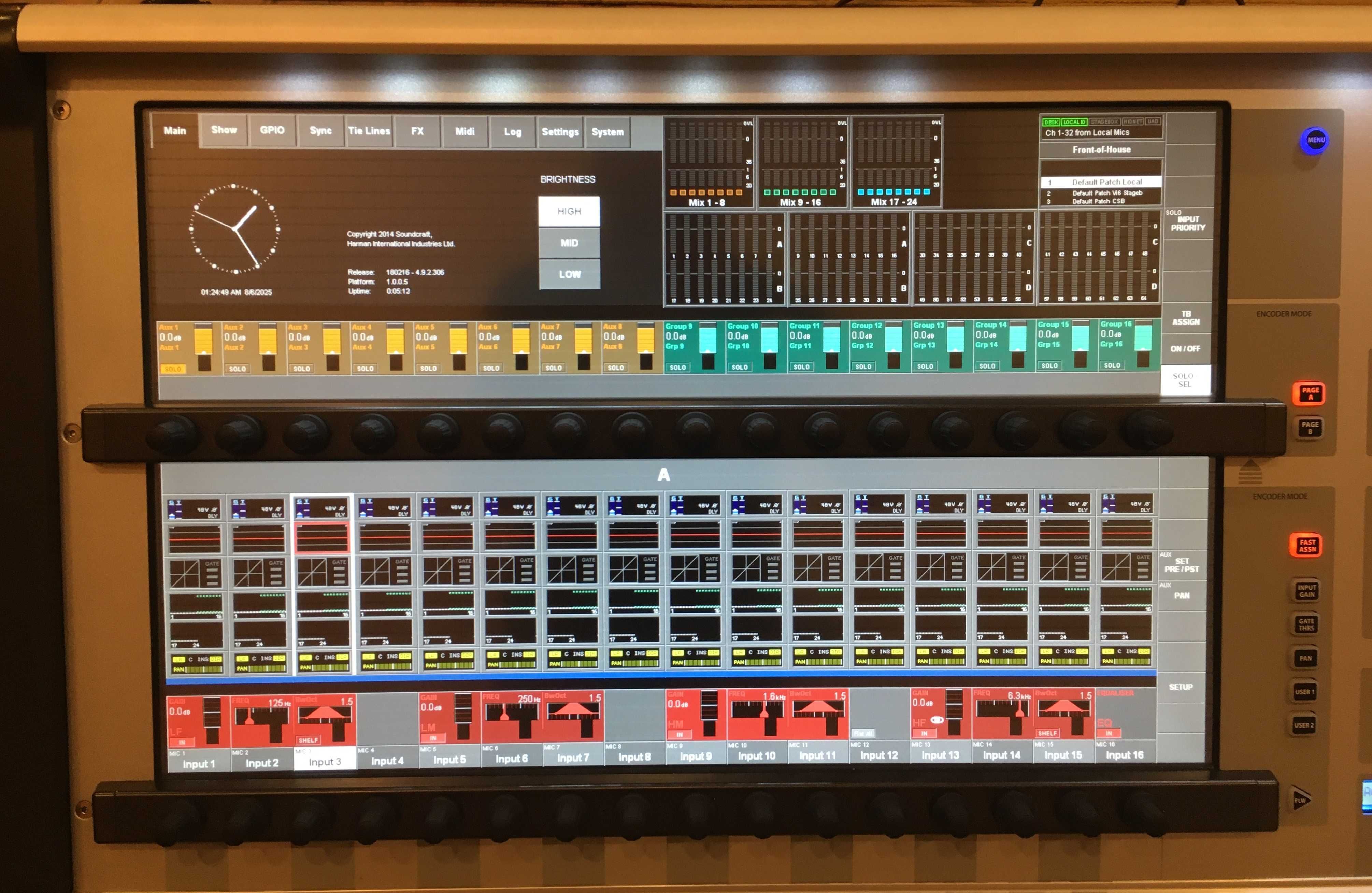 Soundcraft Vi1 - mikser audio