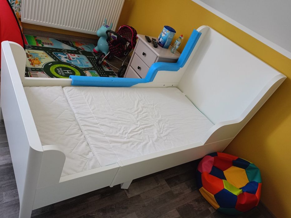 Łóżko rozsuwane rosnące z dzieckiem