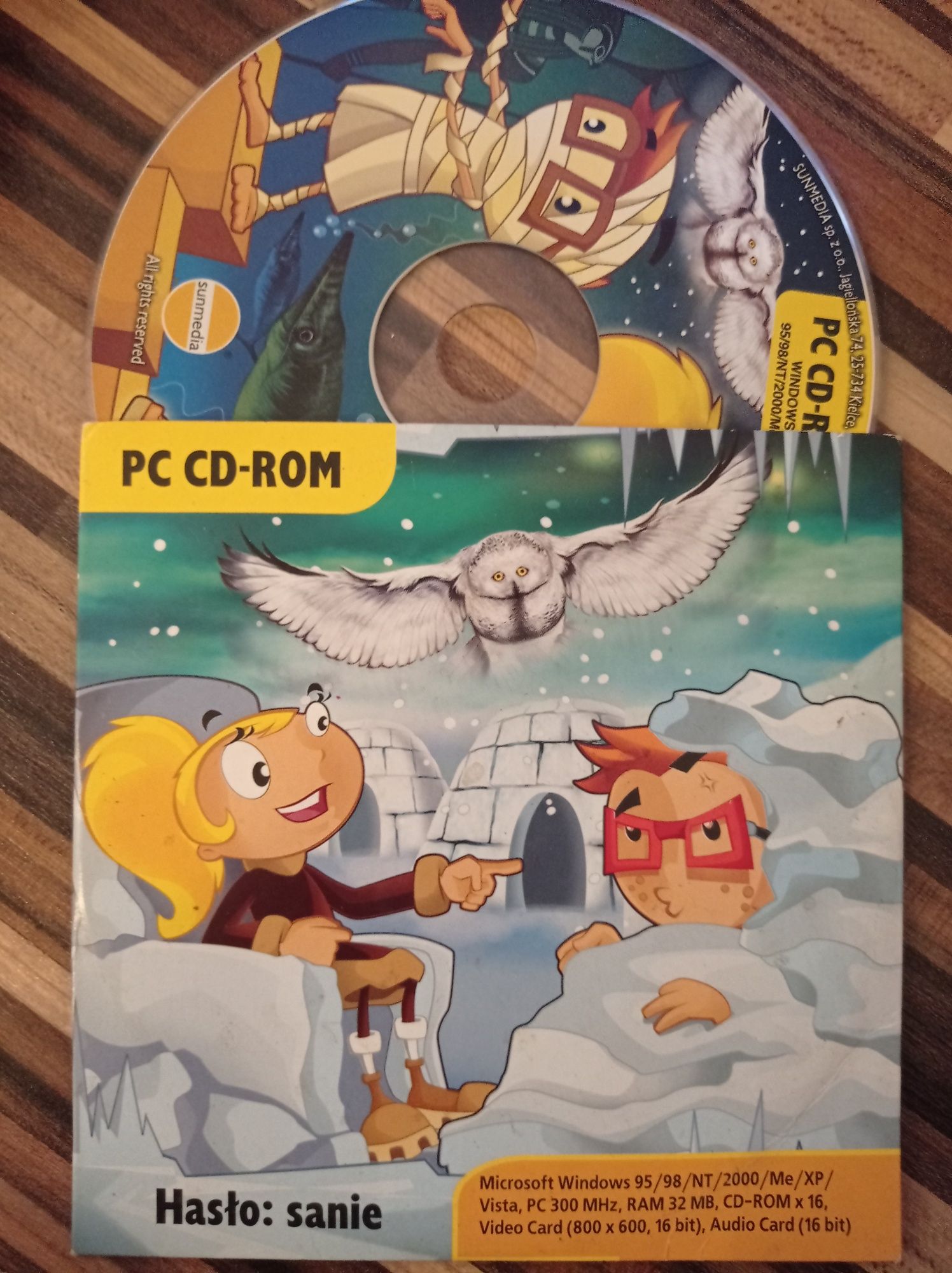 PC cd-rom kraina lodowa