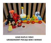 LEGO Duplo 10941 Urodzinowy pociąg myszek Miki i Minnie