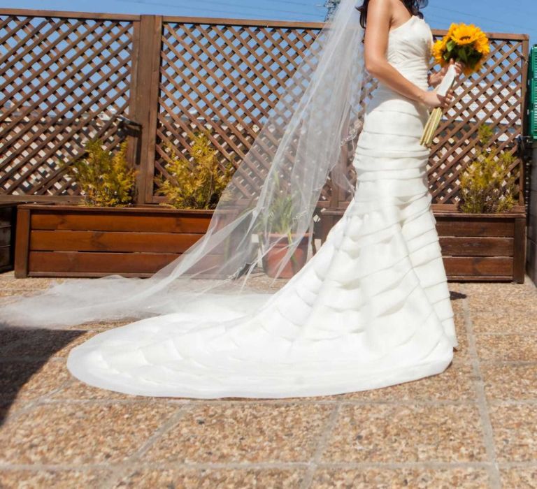 Vestido de noiva ROSA CLARA com cristais SWAROVSKY!