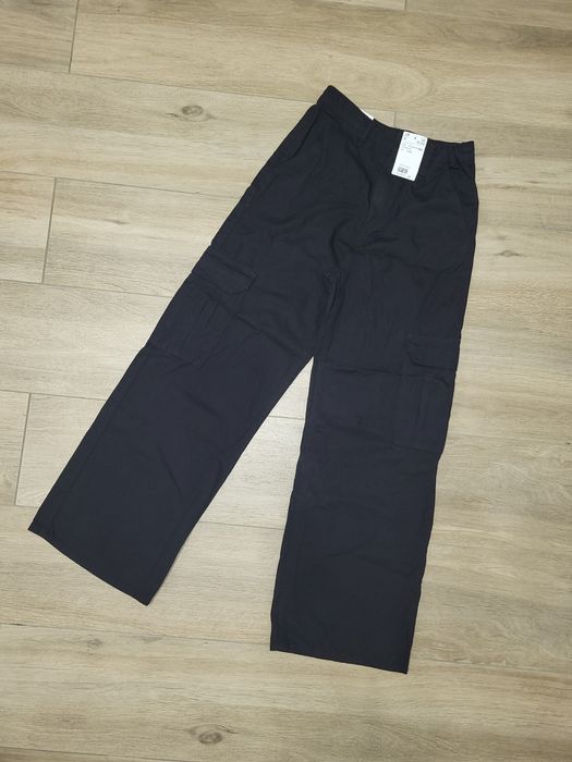 Модні широкі штани карго, джинси на 11-12 років. Фірма H&M.