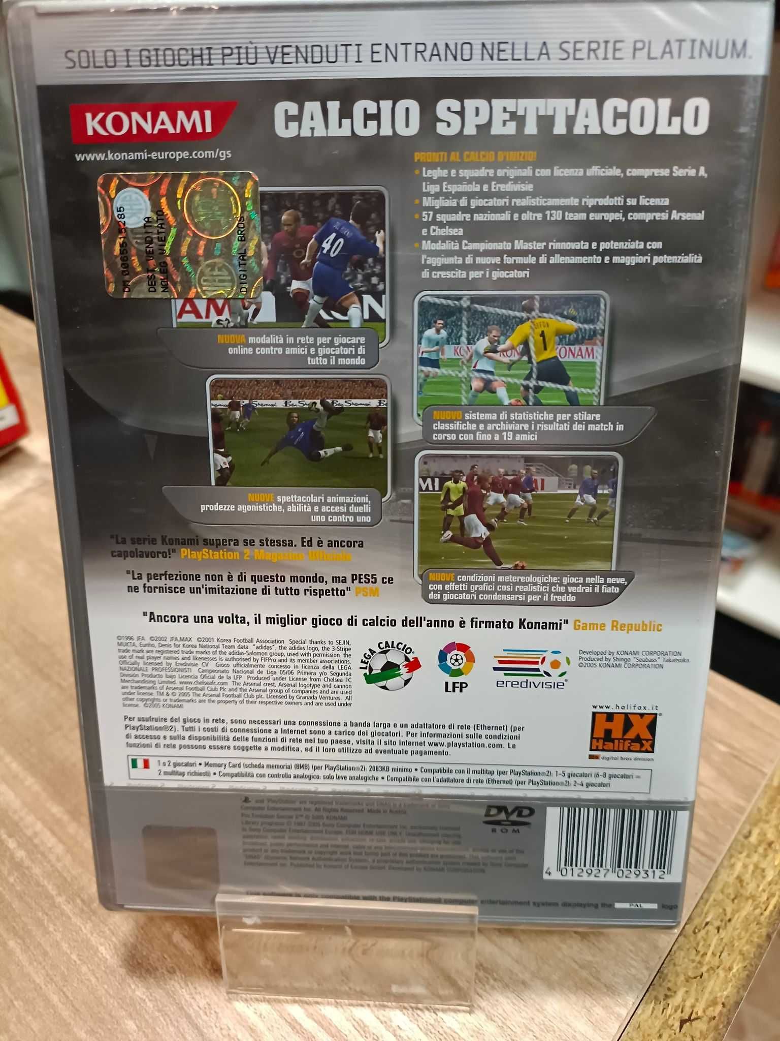 Pro Evolution Soccer 5 PS2 Nowa! Sklep/Wysyłka/Wymiana