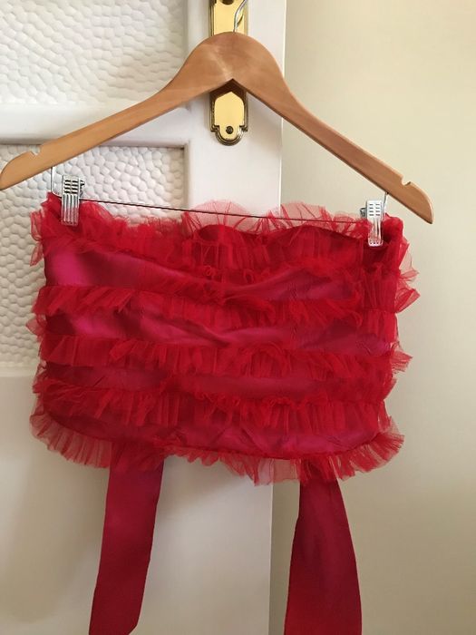 Vestido Vermelho de cerimónia