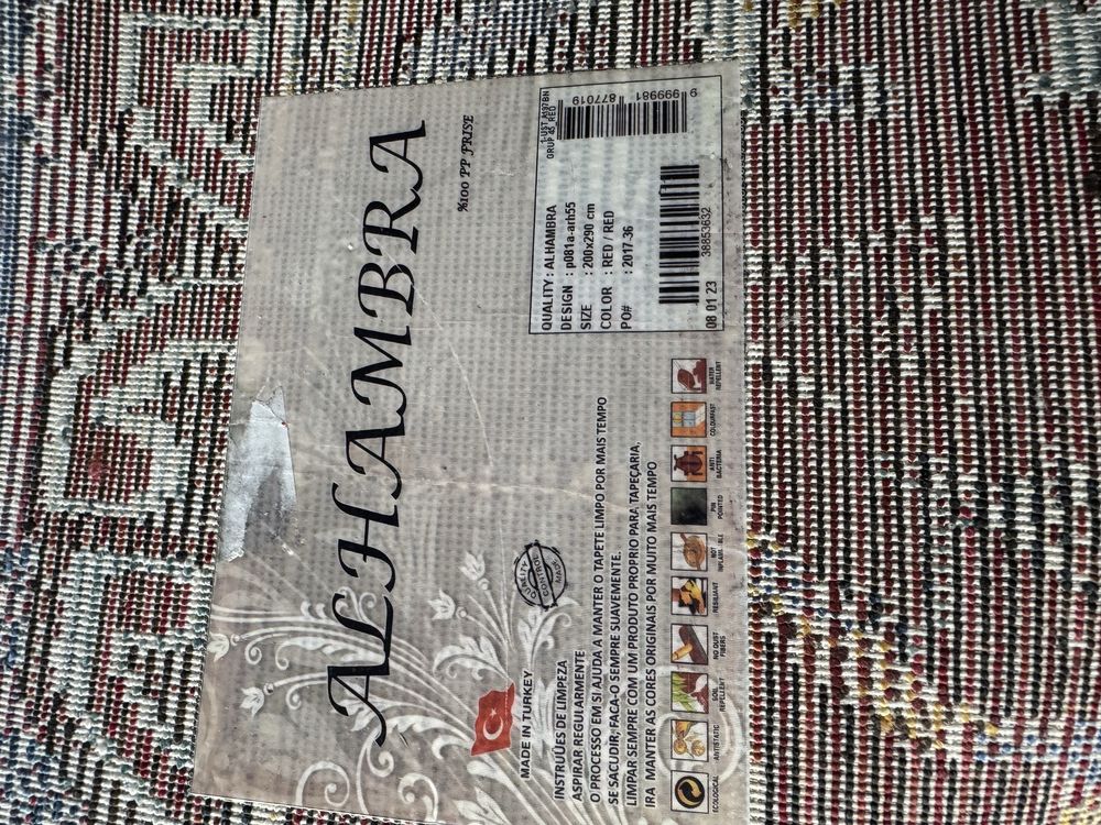 Tapete Alhambra 2,00m x 2,90m