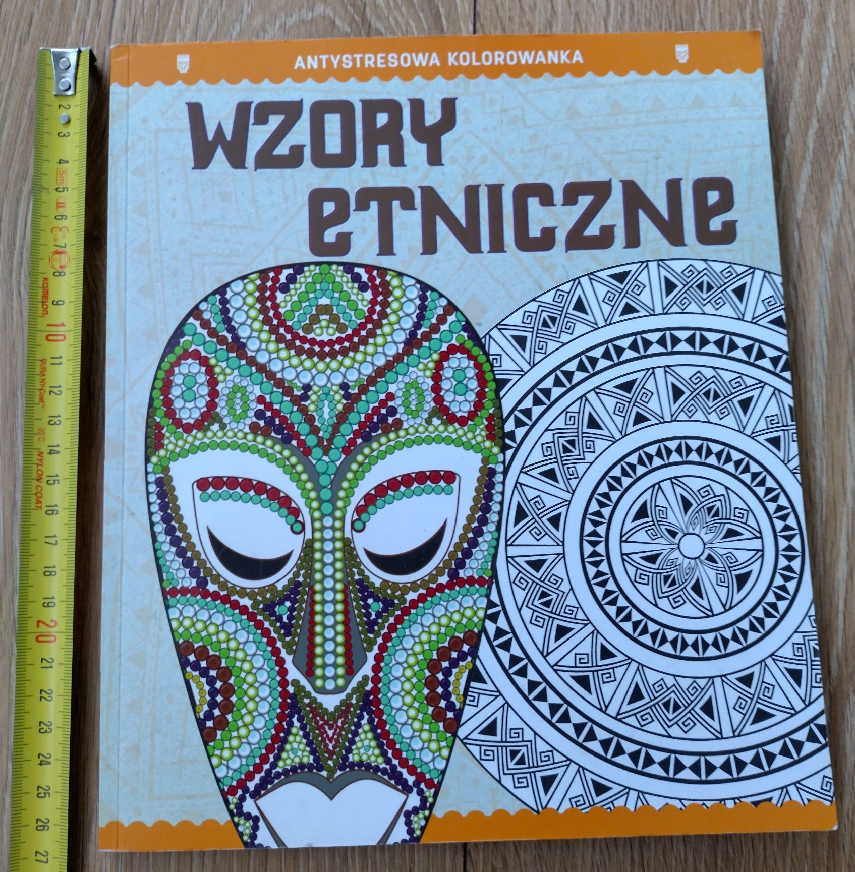 Kolorowanka dla dorosłych - wzory etniczne
