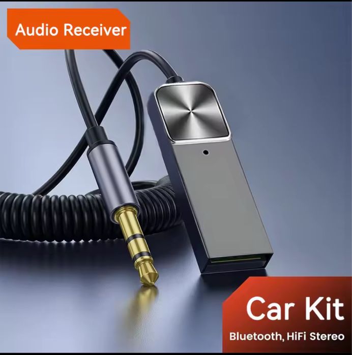 Автомобільний адаптер Bluetooth 5.5  AUX  3.5 мм