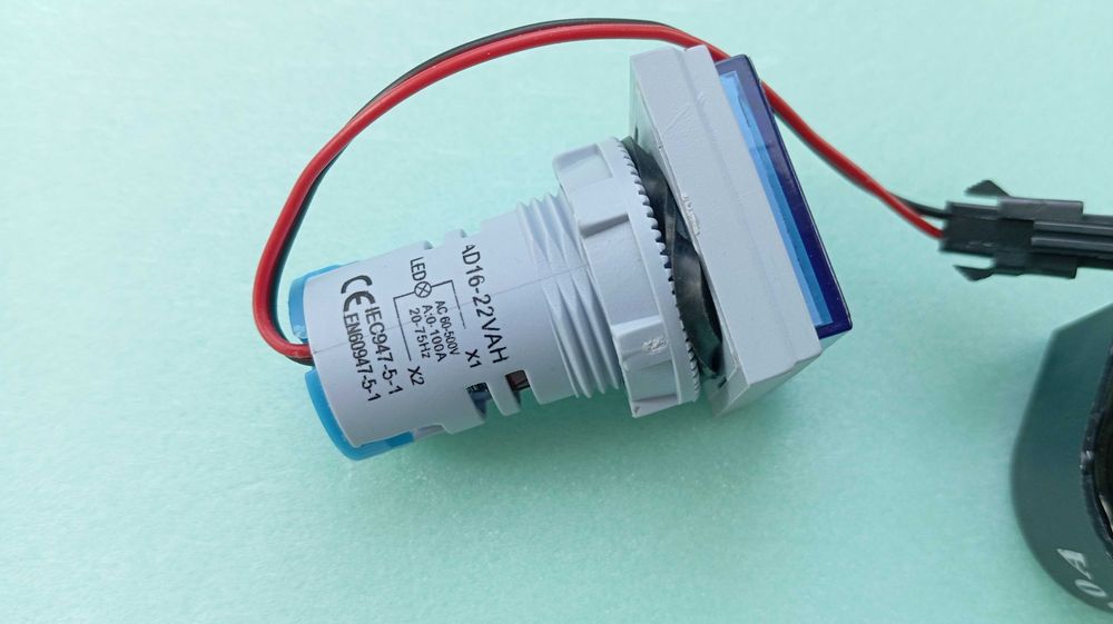 Частотомер Вольты Амперы АС 60-500В 100А. Новый.