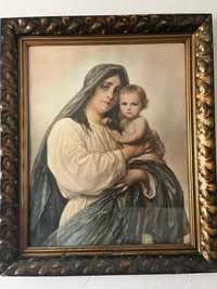Obraz Oleodruk Maryja z Jezusem