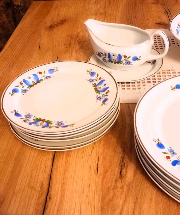 Serwis obiadowy na 6 osób Lubiana Wzór kaszubski