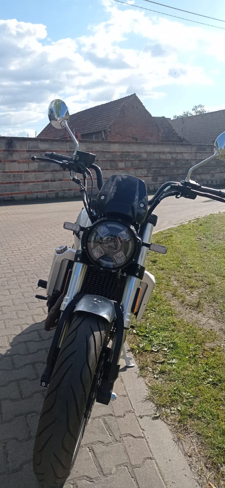 Super Cena Motocykl Junak SR 400 Rok 2022 Kat A2 ABS LED Idealny