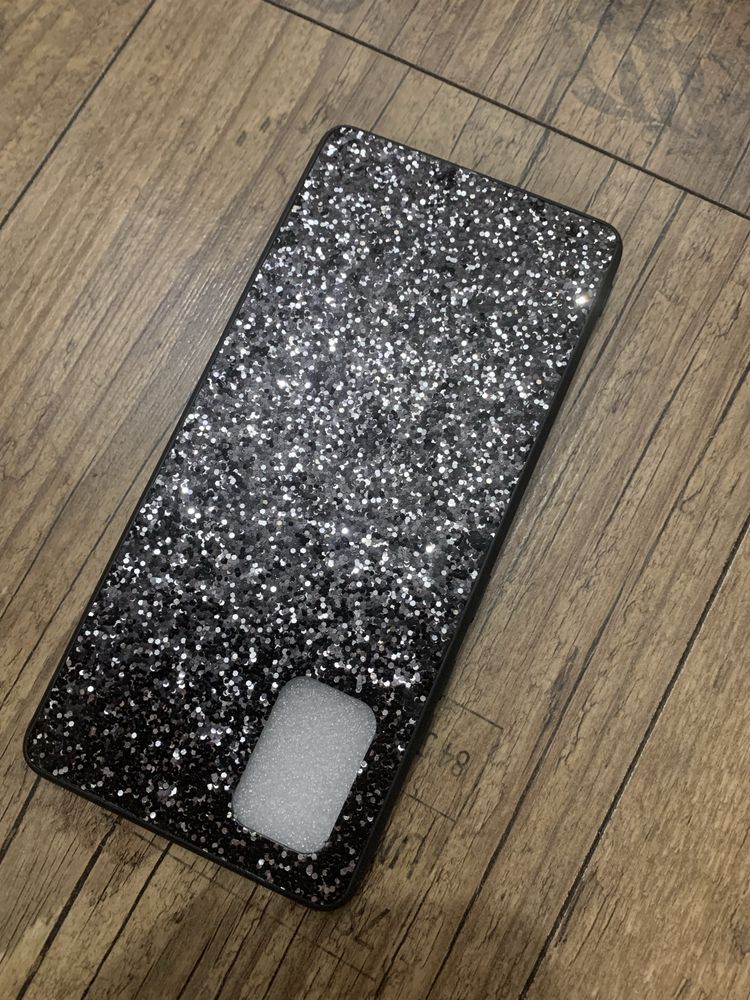 Nowe etui samsung a71 5g brokatowe błyszczące