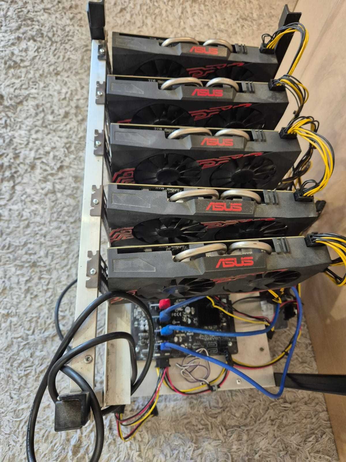 Koparka kryptowalut 5 kart