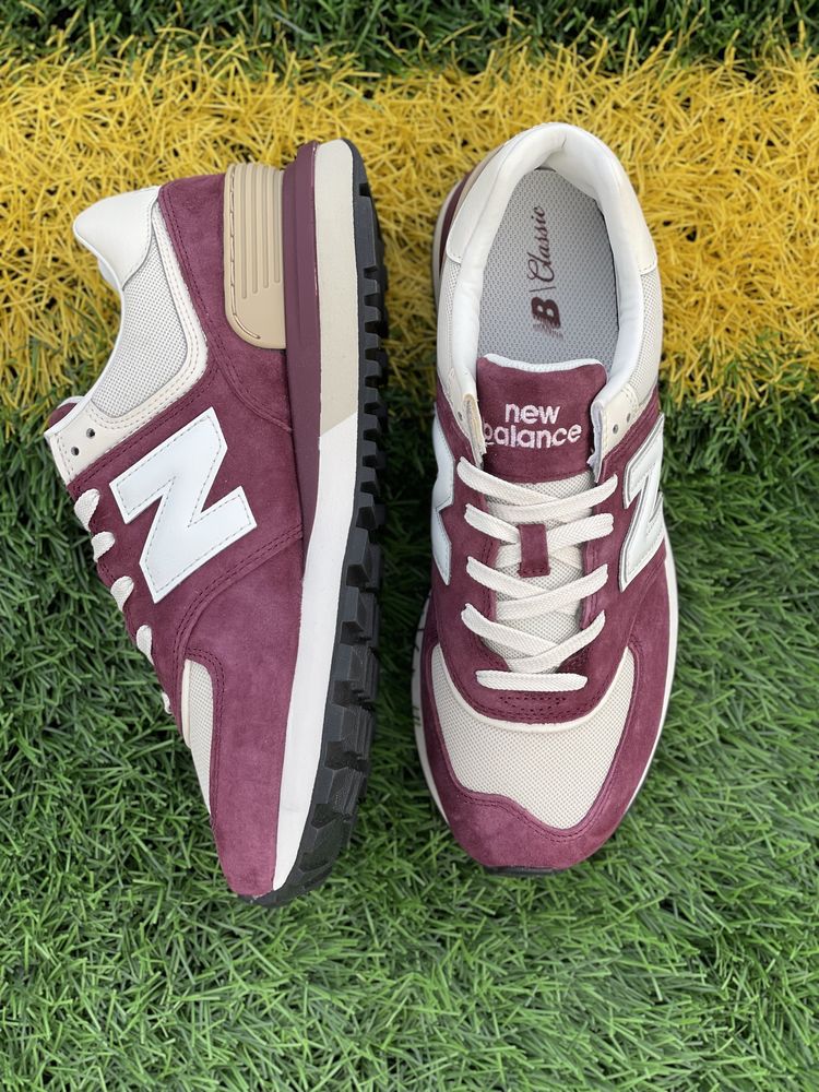 New Balance 574 Legacy Burgundy Оригінал