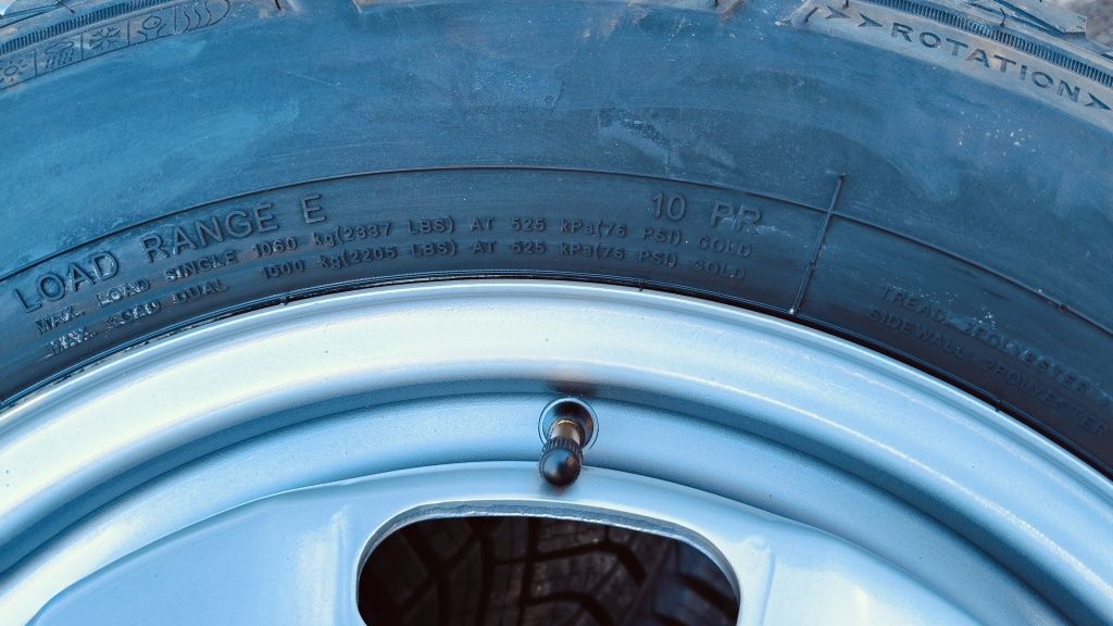 Koła felgi bus IVECO 16 cali bliźniak 195/75r16c wzmocnione NOWE