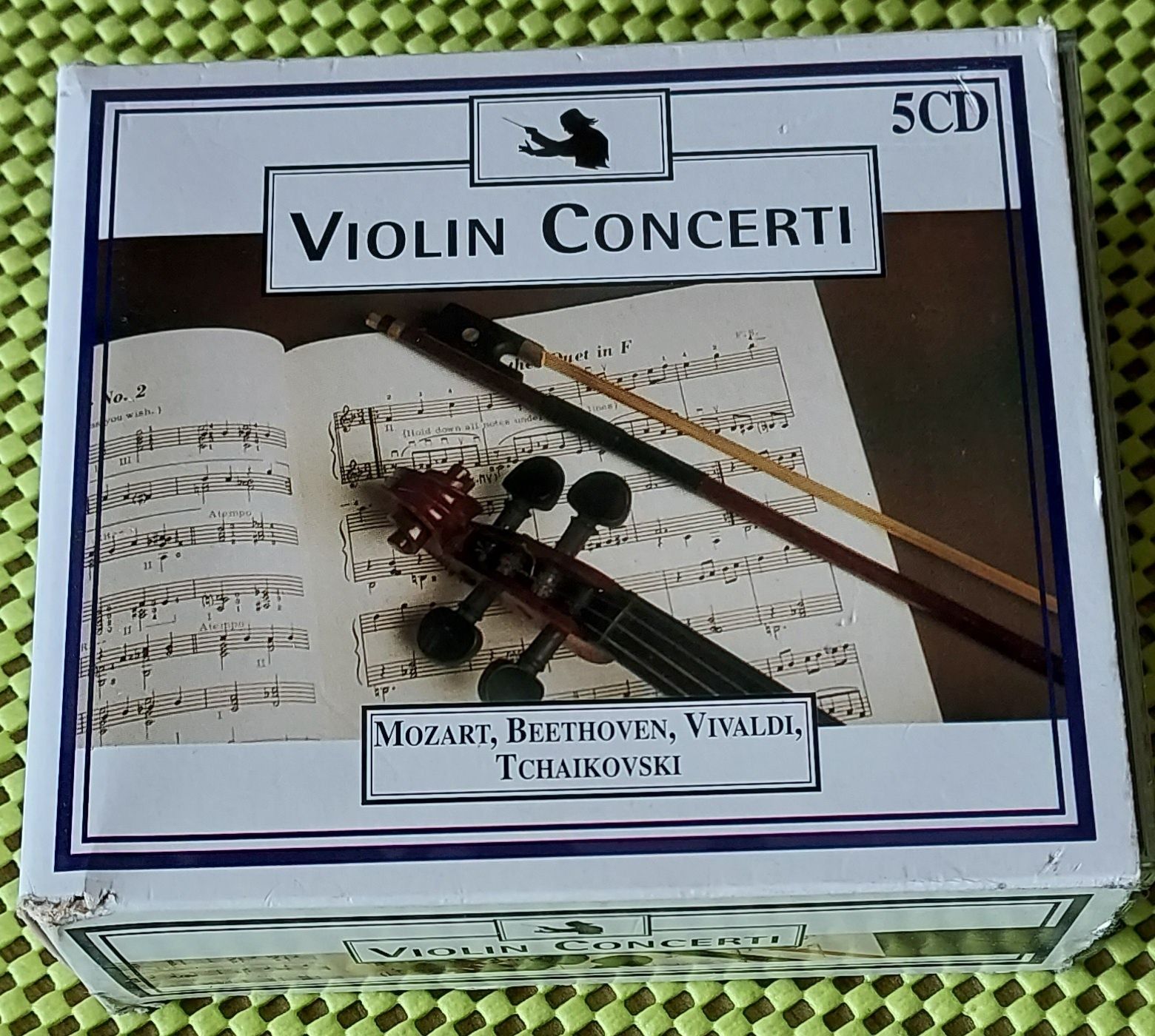 250 CD- Violin Concerti - zestaw 5 CD