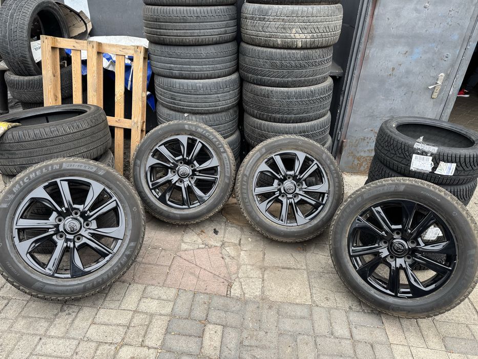 Шины диски б.у 5.150 R20 Toyota original 285 50 R20 Michelin 4 шт