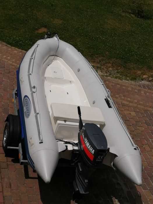 Ponton Rib Bombard Explorer 420 WB zodiac super stan 7 os lodka