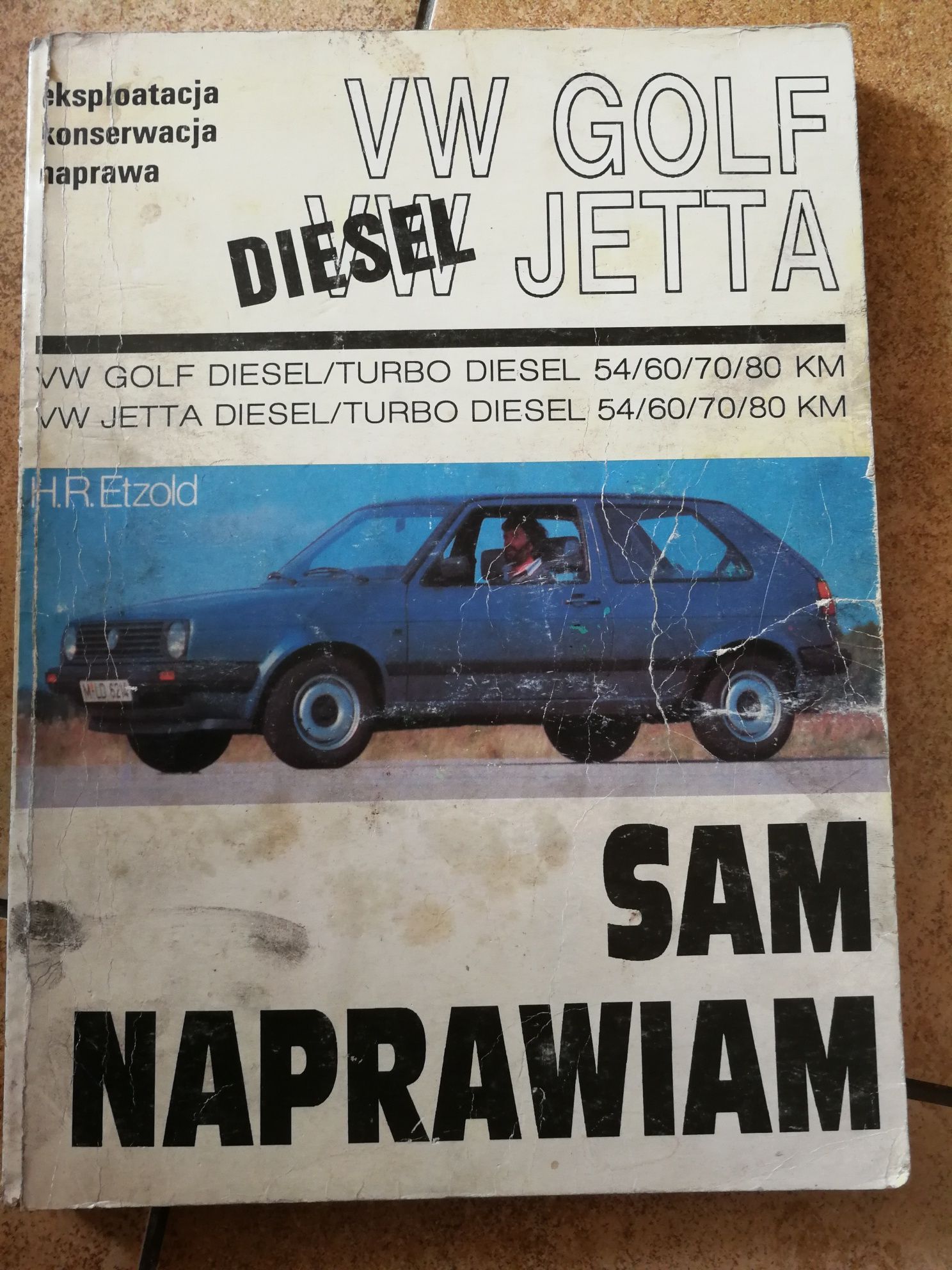 VW Golf Jetta POLSKA Sam naprawiam diesel H. R. ETZOLD